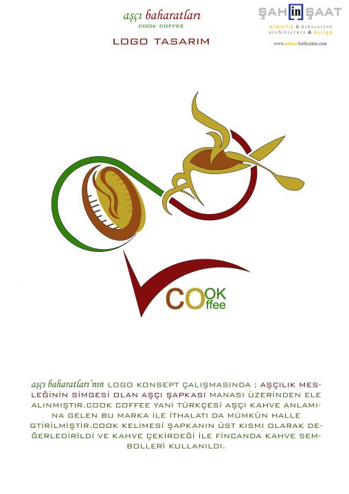  aşçı baharatları logo tasarım önerisi